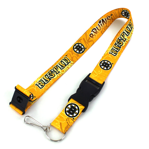 BOSTON BRUINS GRAFFITI LANYARD