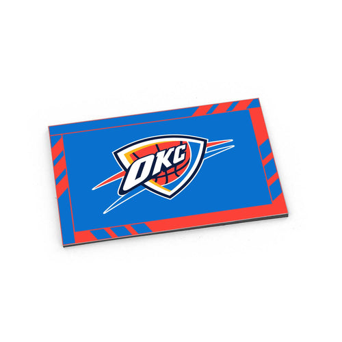 OKLAHOMA CITY THUNDER LOGO MAGNET