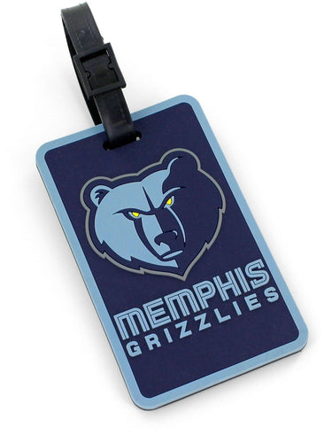 MEMPHIS GRIZZLIES SOFT BAG TAG