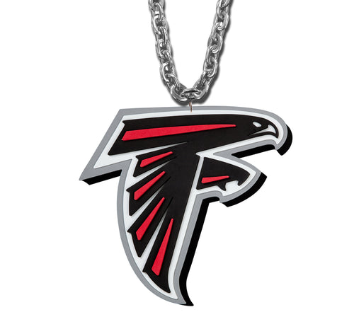WHOLESALE ATLANTA FALCONS (SILVER) SUPER FAN CHAIN