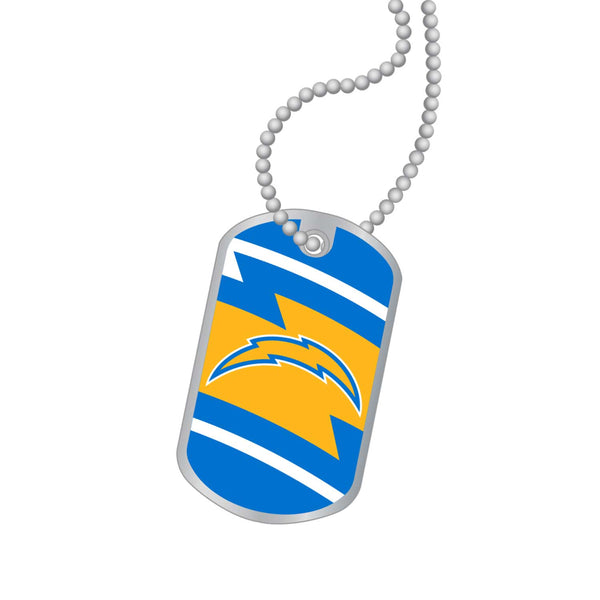 WHOLESALE LOS ANGELES CHARGERS DYNAMIC DOG TAG