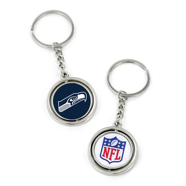 WHOLESALE SEATTLE SEAHAWKS SPINNING KEYCHAIN