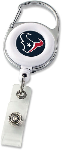 WHOLESALE HOUSTON TEXANS DELUXE CLIP BADGE REEL