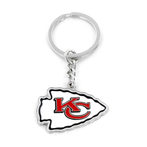 WHOLESALE KANSAS CITY CHIEFS LOGO KEYCHAIN