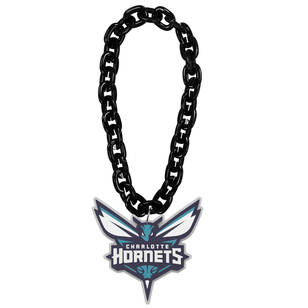 WHOLESALE CHARLOTTE HORNETS (BLACK) FAN CHAIN
