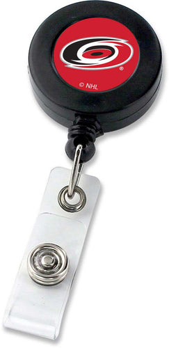 CAROLINA HURRICANES (BLACK) BADGE REEL (NE)