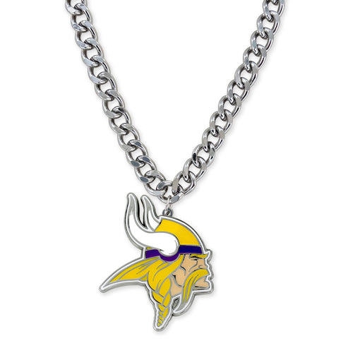 MINNESOTA VIKINGS HEAVYWEIGHT TEAM LOGO NECKLACE