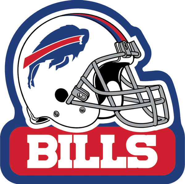 WHOLESALE BUFFALO BILLS HELMET WORDMARK MAGNET