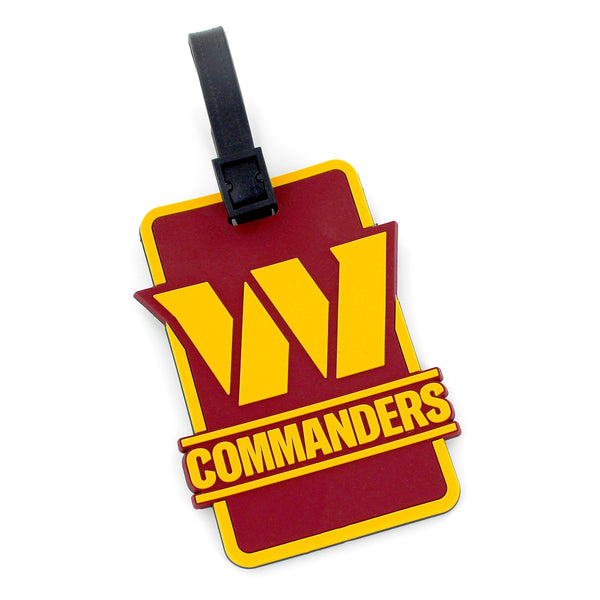 WHOLESALE WASHINGTON COMMANDERS SOFT BAG TAG