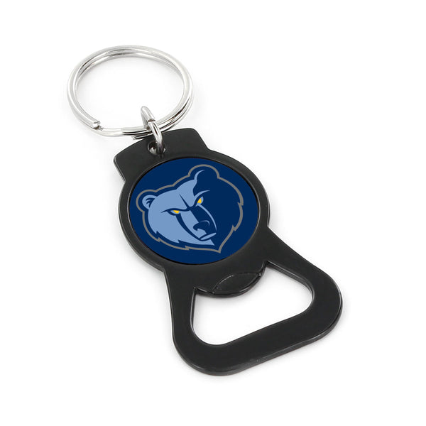WHOLESALE MEMPHIS GRIZZLIES (BLACK) BOTTLE OPENER KEYCHAIN