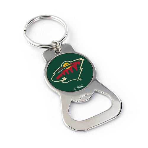 WHOLESALE MINNESOTA WILD BOTTLE OPENER KEYCHAIN PRIM. LOGO