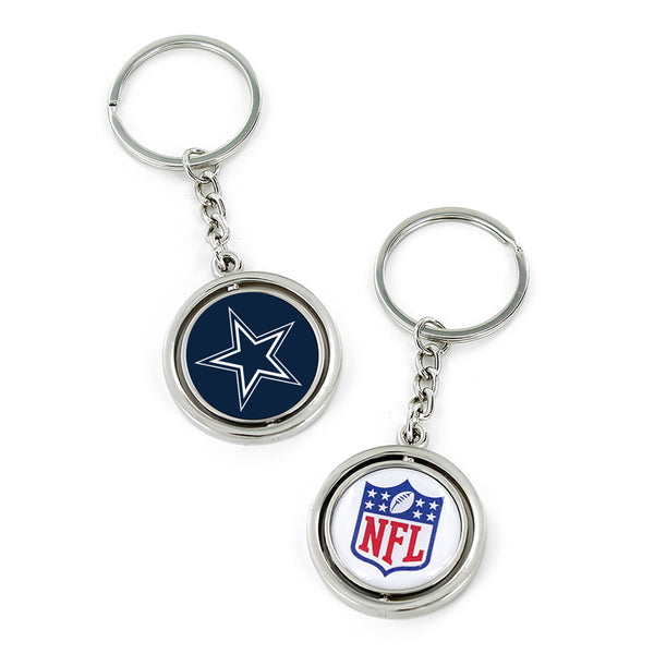 WHOLESALE DALLAS COWBOYS SPINNING KEYCHAIN