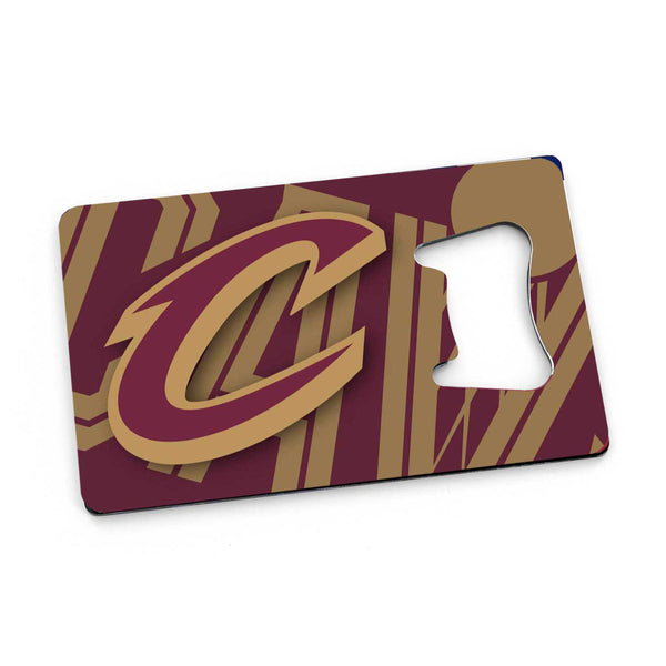 WHOLESALE CLEVELAND CAVALIERS CREDIT CARD BOTTLE OPENER MAGNET