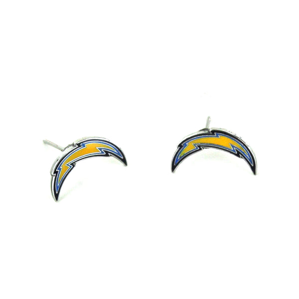 WHOLESALE LOS ANGELES CHARGERS LOGO POST EARRINGS