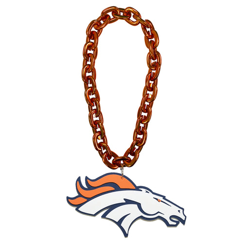 DENVER BRONCOS (ORANGE) FAN CHAIN