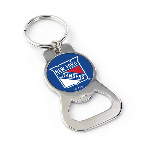 WHOLESALE NEW YORK RANGERS NY BOTTLE OPENER KEYCHAIN PRIM. LOGO