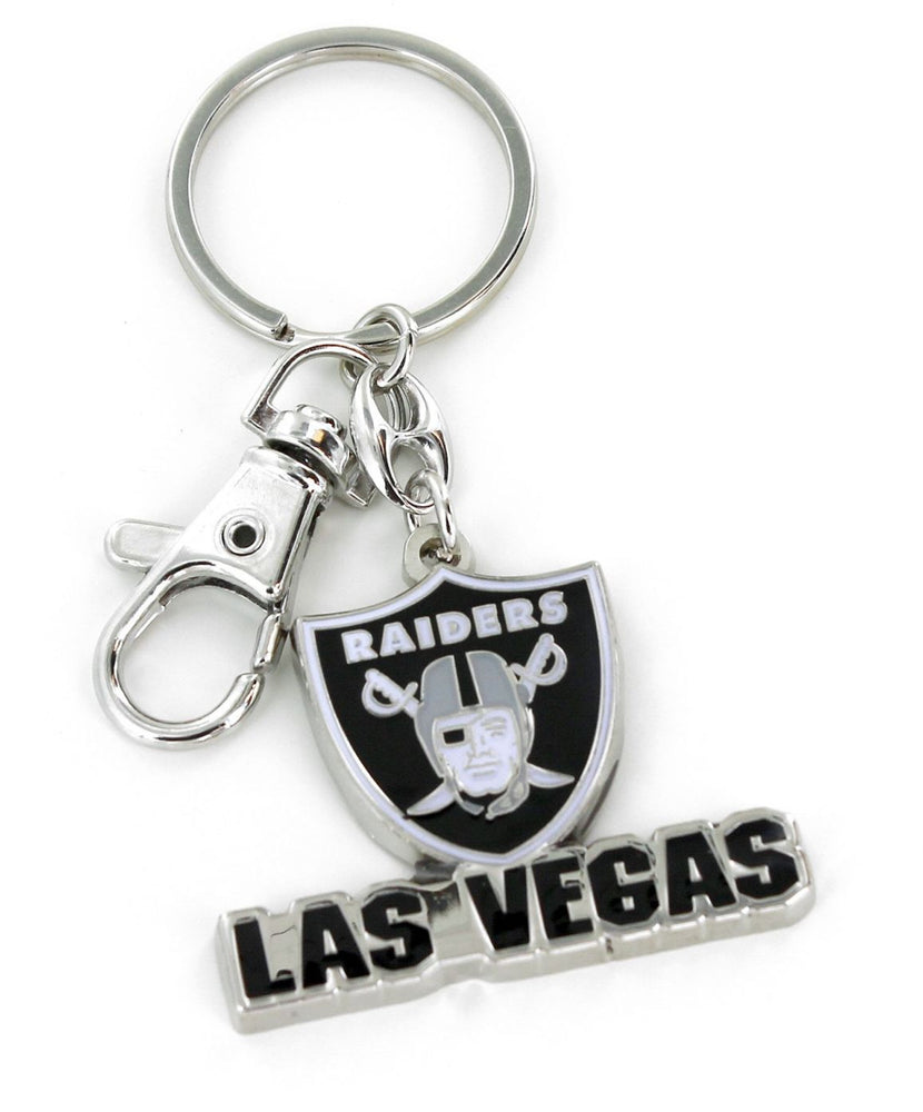 WHOLESALE LAS VEGAS RAIDERS "LV" HEAVYWEIGHT KEYCHAIN