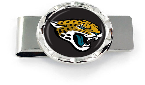 WHOLESALE JACKSONVILLE JAGUARS DIAMOND CUT MONEY CLIP