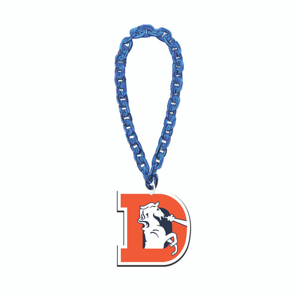 DENVER BRONCOS (BLUE) THROWBACK FAN CHAIN
