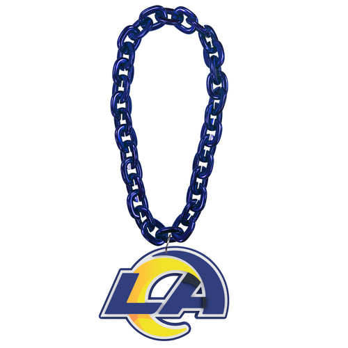WHOLESALE LOS ANGELES RAMS LA LOGO (BLUE) FAN CHAIN