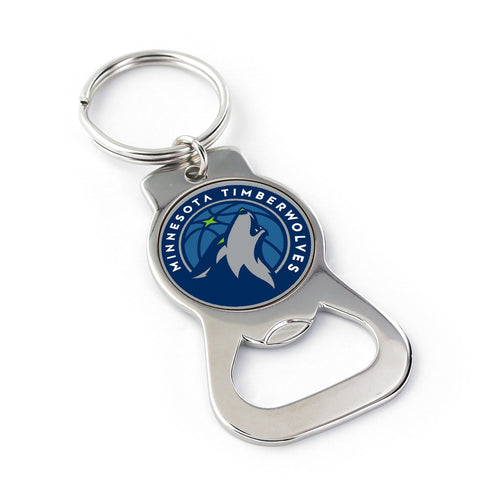 WHOLESALE MINNESOTA TIMBERWOLVES BOTTLE OPENER KEYCHAIN