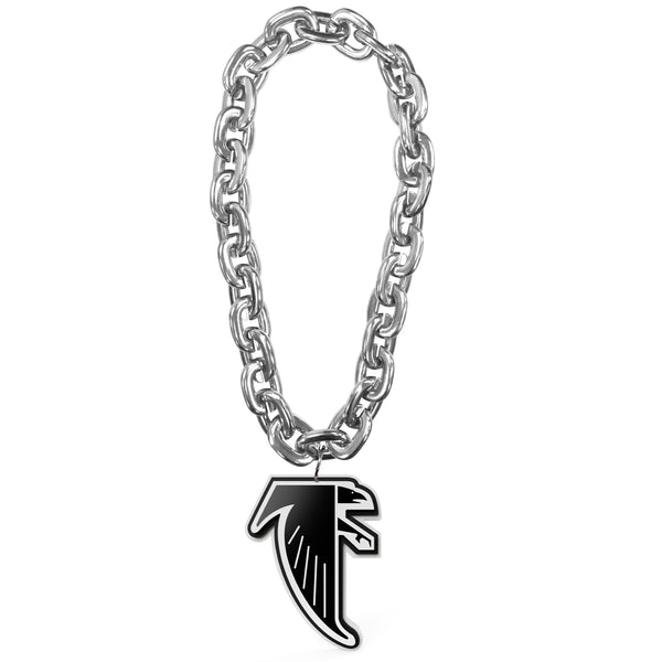 WHOLESALE ATLANTA FALCONS (SILVER) THROWBACK FAN CHAIN
