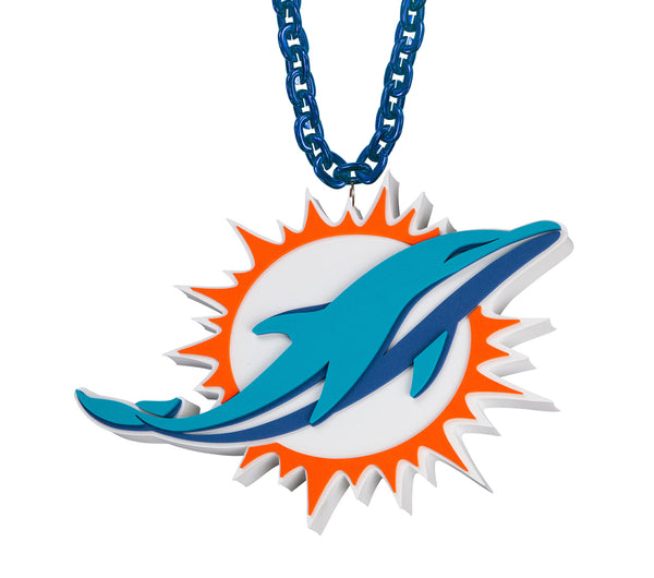 WHOLESALE MIAMI DOLPHINS (TEAL) SUPER FAN CHAIN