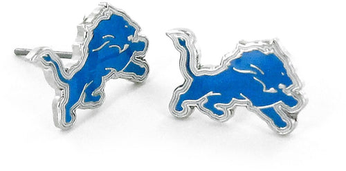 WHOLESALE DETROIT LIONS LOGO POST EARRINGS