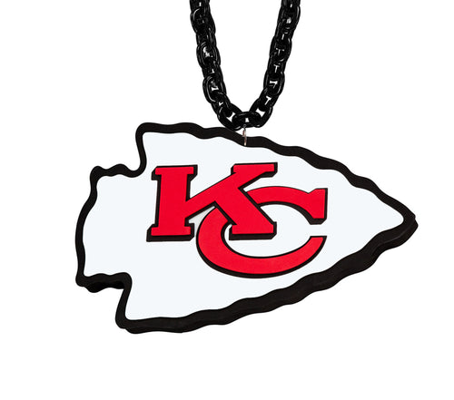 WHOLESALE KANSAS CITY CHIEFS (BLACK) SUPER FAN CHAIN
