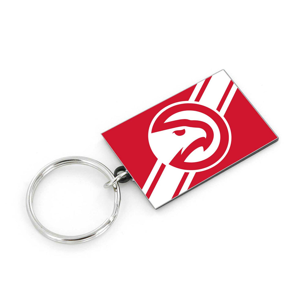 WHOLESALE ATLANTA HAWKS STRIPED KEYCHAIN