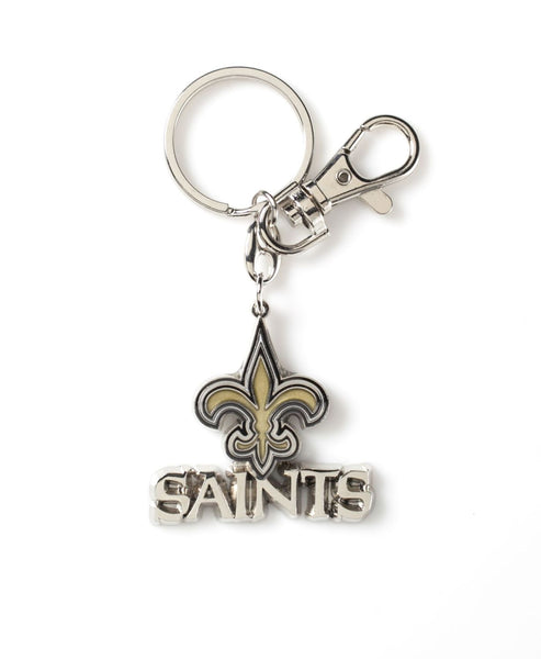 WHOLESALE NEW ORLEANS SAINTS TEAM LOGO HEAVYWEIGHT KEYCHAIN