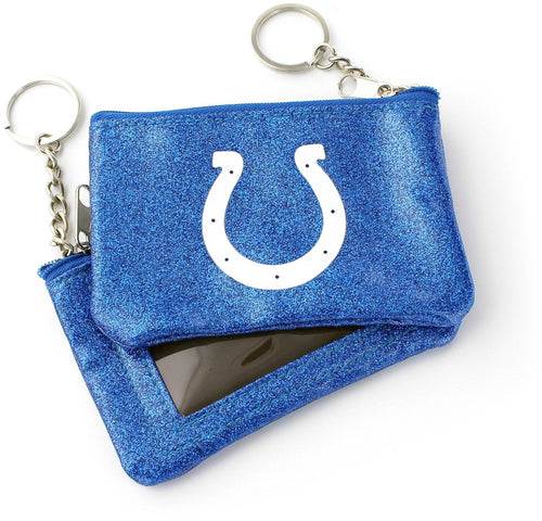 INDIANAPOLIS COLTS (BLUE) SPARKLE COIN PURSE (OC)