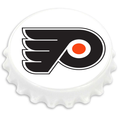 WHOLESALE PHILADELPHIA FLYERS BOTTLE CAP BOTTLE OPENER MAGNET (OC)