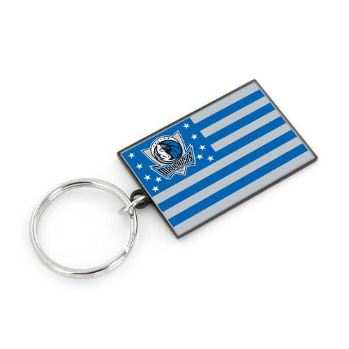 WHOLESALE DALLAS MAVERICKS AMERICANA FLAG KEYCHAIN