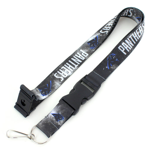 WHOLESALE CAROLINA PANTHERS GALAXY LANYARD