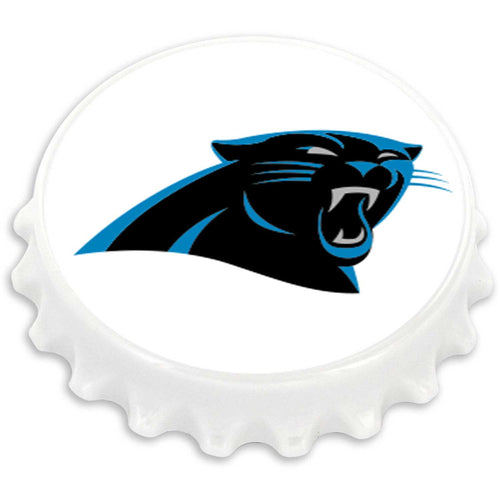 WHOLESALE CAROLINA PANTHERS BIG BOTTLE CAP OPENER MAGNET  (OC)