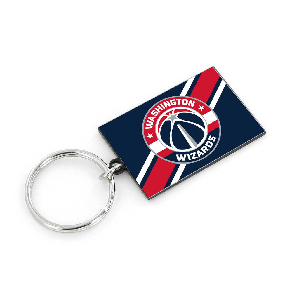 WHOLESALE WASHINGTON WIZARDS STRIPED KEYCHAIN