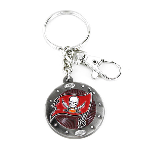 WHOLESALE TAMPA BAY BUCCANEERS IMPACT KEYCHAIN