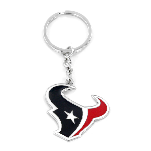 HOUSTON TEXANS LOGO KEYCHAIN