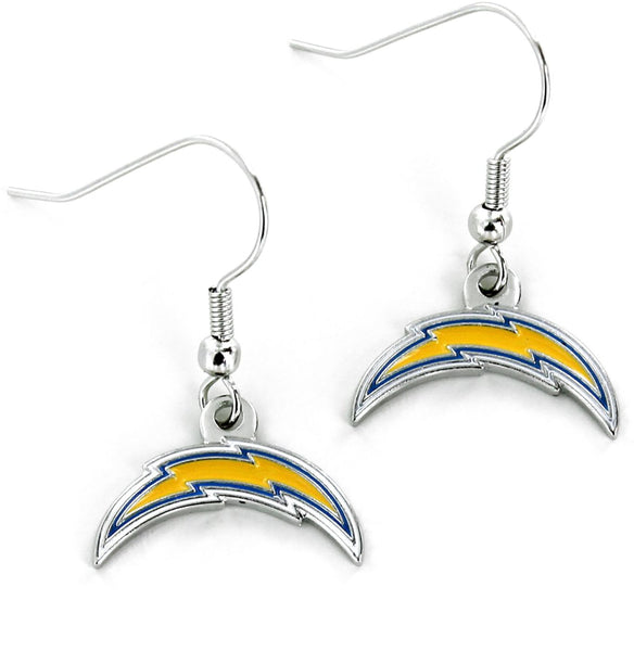 WHOLESALE LOS ANGELES CHARGERS LOGO DANGLER EARRINGS