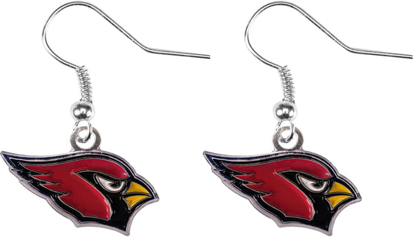 ARIZONA CARDINALS LOGO DANGLER EARRINGS