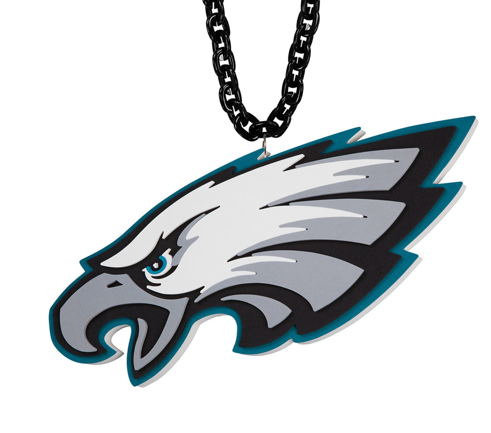 WHOLESALE PHILADELPHIA EAGLES (BLACK) SUPER FAN CHAIN