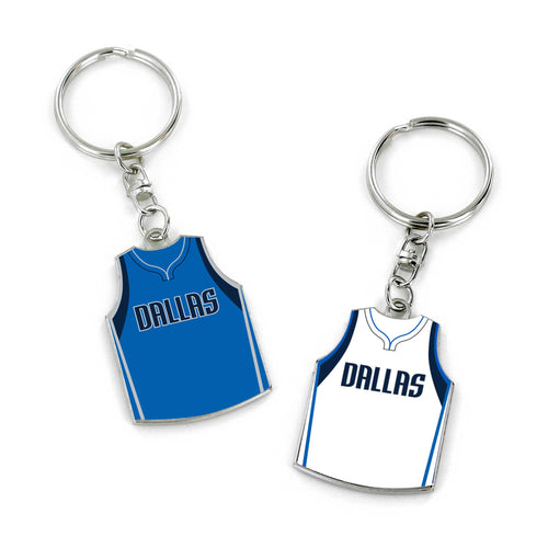 WHOLESALE DALLAS MAVERICKS REVERSIBLE HOME/AWAY JERSEY KEYCHAIN
