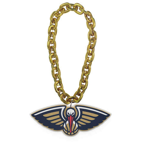 NEW ORLEANS PELICANS (GOLD) FAN CHAIN