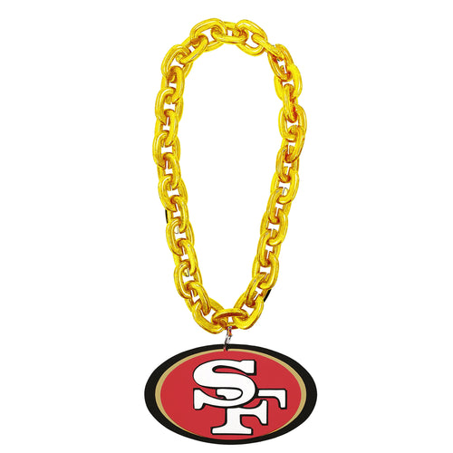 WHOLESALE SAN FRANCISCO 49ERS (GOLD) FAN CHAIN