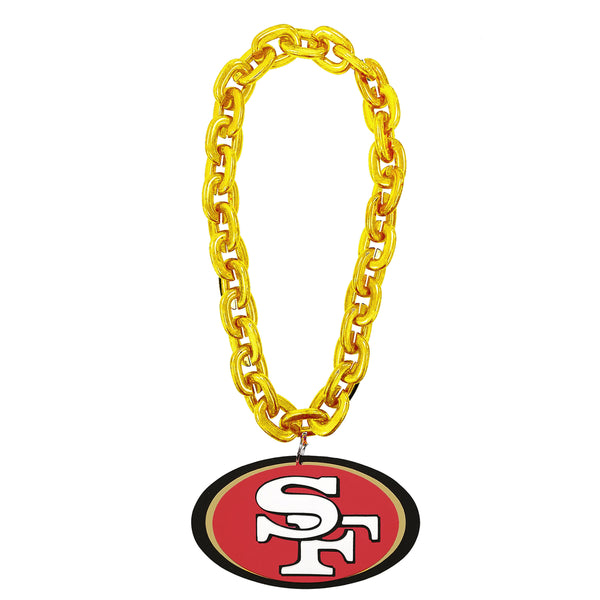 WHOLESALE SAN FRANCISCO 49ERS (GOLD) FAN CHAIN
