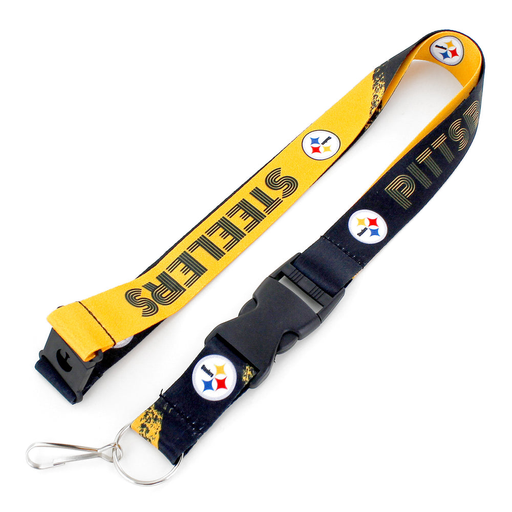 WHOLESALE PITTSBURGH STEELERS CROSSFADE LANYARD