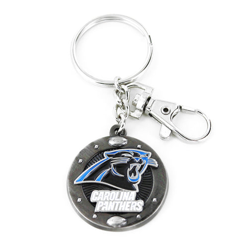WHOLESALE CAROLINA PANTHERS IMPACT KEYCHAIN