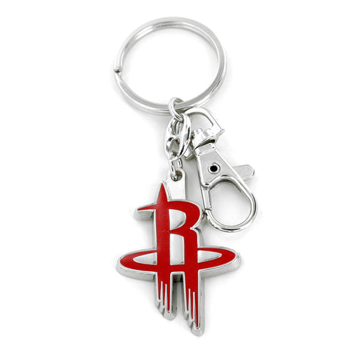 WHOLESALE HOUSTON ROCKETS TEAM LOGO HEAVYWEIGHT KEYCHAIN