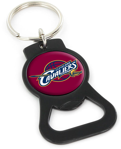 WHOLESALE CLEVELAND CAVALIERS (BLACK) BOTTLE OPENER KEYCHAIN